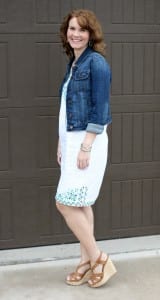 J Jill Linen Summer Dress - Wear it with a denim jacket and wedges.