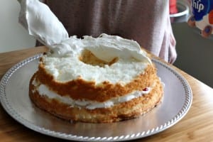 This Layered Cherry Angel Food Cake requires 3 ingredients and about 15 minutes of your time. It's easy, delicious and a crowd pleaser. If you’re on the hunt for easy dessert recipes, this is for you. You can’t go wrong with pie fillings, whipped topping and angel food cake! Click through to see a video with step by step instructions. This Layered Cherry Angel Food Cake requires 3 ingredients and about 15 minutes of your time. It's easy, delicious and a crowd pleaser. If you’re on the hunt for easy dessert recipes, this is for you. You can’t go wrong with pie fillings, whipped topping and angel food cake! Click through to see a video with step by step instructions.