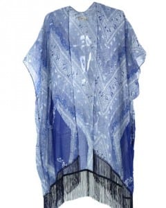 Kimono fashion - wear a kimono with jeans, over a swimsuit, over your favorite summer dress or with shorts and a tee. The style possibilities are endless!