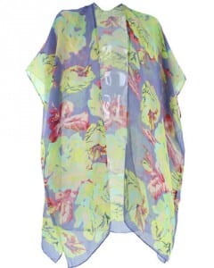 Kimono fashion - wear a kimono with jeans, over a swimsuit, over your favorite summer dress or with shorts and a tee. The style possibilities are endless!