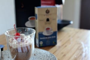 A twist on the Italian classic Affogato recipe: Brownie Sundae Affogato. Made with brownie bites, ice cream, whipped cream, chocolate shavings and a cherry on top. Affogato desserts are the perfect way to end a meal on a warm day. A twist on the Italian classic Affogato recipe: Brownie Sundae Affogato. Made with brownie bites, ice cream, whipped cream, chocolate shavings and a cherry on top. Affogato desserts are the perfect way to end a meal on a warm day.