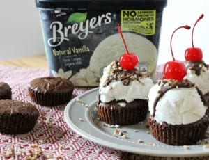 From Birthday parties and get-togethers with friends, to just because moments, these Brownie Sundae Cupcakes are sure to be a big hit. Plus, they are super easy to make! From Birthday parties and get-togethers with friends, to just because moments, these Brownie Sundae Cupcakes are sure to be a big hit. Plus, they are super easy to make!