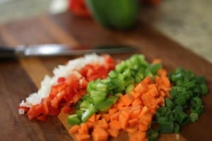 How does a meal that’s filling, beautiful in color and full of incredible flavors sound? In a cooking class I took, as well as any nutrition book I’ve ever read, they talked about the importance of filling your plate with color and if you do so, you pretty much know you have a great meal prepared. This Jamaican Jerk Pork Tenderloin with quinoa pilaf, and black beans and vegetables is the perfect balance of a little spice and a lot of color. How does a meal that’s filling, beautiful in color and full of incredible flavors sound? In a cooking class I took, as well as any nutrition book I’ve ever read, they talked about the importance of filling your plate with color and if you do so, you pretty much know you have a great meal prepared. This Jamaican Jerk Pork Tenderloin with quinoa pilaf, and black beans and vegetables is the perfect balance of a little spice and a lot of color.