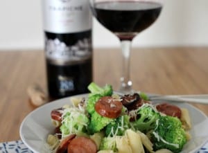 Looking for smoked sausage recipes for an easy and quick summer meal? I have just the one for you: Smoked Sausage, Broccoli and Pasta. With low prep, little time in the kitchen and a dish bursting with flavor, you'll have more time to savor your summer. This meal only requires one skillet and one pot to cook the pasta and broccoli in, so that means less dishes for clean-up. Looking for smoked sausage recipes for an easy and quick summer meal? I have just the one for you: Smoked Sausage, Broccoli and Pasta. With low prep, little time in the kitchen and a dish bursting with flavor, you'll have more time to savor your summer. This meal only requires one skillet and one pot to cook the pasta and broccoli in, so that means less dishes for clean-up.