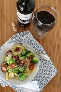 Looking for smoked sausage recipes for an easy and quick summer meal? I have just the one for you: Smoked Sausage, Broccoli and Pasta. With low prep, little time in the kitchen and a dish bursting with flavor, you'll have more time to savor your summer. This meal only requires one skillet and one pot to cook the pasta and broccoli in, so that means less dishes for clean-up. Looking for smoked sausage recipes for an easy and quick summer meal? I have just the one for you: Smoked Sausage, Broccoli and Pasta. With low prep, little time in the kitchen and a dish bursting with flavor, you'll have more time to savor your summer. This meal only requires one skillet and one pot to cook the pasta and broccoli in, so that means less dishes for clean-up.