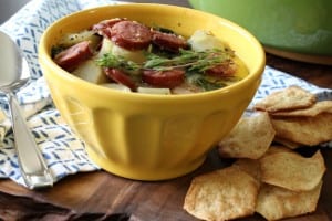 This Creamy Smoked Sausage and Potato Soup is not only incredibly tasty and easy to make, but it's ready in just under 30 minutes, making it perfect for those cold and busy week nights. From the bold flavor of the sausage to the soul warming broth and creamy texture from the milk & cream, what's not to love? This Creamy Smoked Sausage and Potato Soup is not only incredibly tasty and easy to make, but it's ready in just under 30 minutes, making it perfect for those cold and busy week nights. From the bold flavor of the sausage to the soul warming broth and creamy texture from the milk & cream, what's not to love?