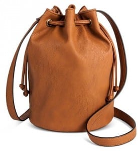 Mossimo Women's Drawstring Crossbody Bucket Handbag Mossimo Women's Drawstring Crossbody Bucket Handbag