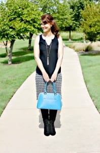 Fall outfit idea: A classic pencil skirt is timeless and a very versatile item to have in your wardrobe. Fall outfit idea: A classic pencil skirt is timeless and a very versatile item to have in your wardrobe.