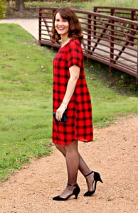 If you're looking for a Holiday dress that's modest, comfortable and covers in all the right places, the Buffalo Plaid Pleated Dress is for you. If you're looking for a Holiday dress that's modest, comfortable and covers in all the right places, the Buffalo Plaid Pleated Dress is for you.