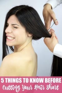 These are really great things to think about if you're wanting to get your hair cut short! Hair does grow back, but going from long to short hair is a commitment. These are really great things to think about if you're wanting to get your hair cut short! Hair does grow back, but going from long to short hair is a commitment.
