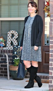 Fall wardrobe essentials - really like this printed knit dress. And it's wrinkle free! Bonus. Fall wardrobe essentials - really like this printed knit dress. And it's wrinkle free! Bonus.