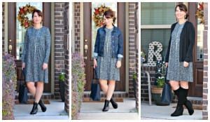 Fall wardrobe essentials - really like this printed knit dress. And it's wrinkle free! Bonus. Fall wardrobe essentials - really like this printed knit dress. And it's wrinkle free! Bonus.