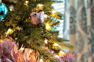 Christmas tree from Tree Classics, decorate in honor of Breast Cancer Awareness Month. Christmas tree from Tree Classics, decorate in honor of Breast Cancer Awareness Month.