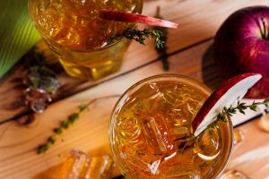 Adam's Apple Cocktail Recipe - This cocktail is super easy and very flavorful! Whether you're having a quiet night at home or want to impress friends, whip this up for a tasty drink to serve. It only requires 3 ingredients + the sprig of thyme and slice of apple which give it a great look. Adam's Apple Cocktail Recipe - This cocktail is super easy and very flavorful! Whether you're having a quiet night at home or want to impress friends, whip this up for a tasty drink to serve. It only requires 3 ingredients + the sprig of thyme and slice of apple which give it a great look.