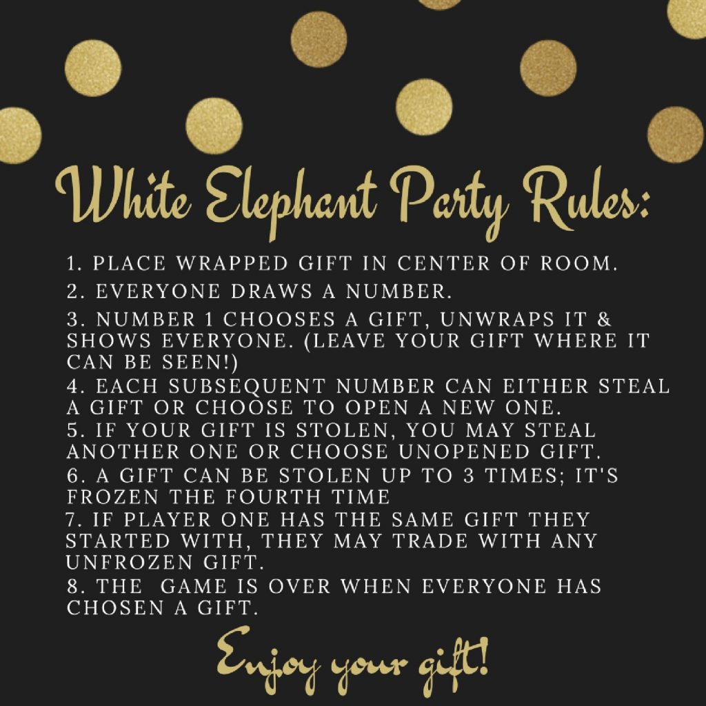 Holiday Movie Themed White Elephant Party: Food, Décor &amp; Gift Ideas