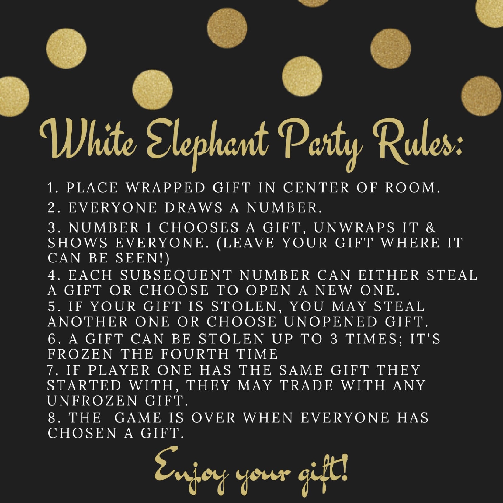 White Elephant Party Rules jpg 1654 1654 White Elephant Party 