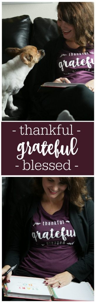 Women's Fashion and outfit ideas from Mom Fabulous - Get your Thankful Grateful Blessed Shirt for yourself or as a gift this Holiday season.