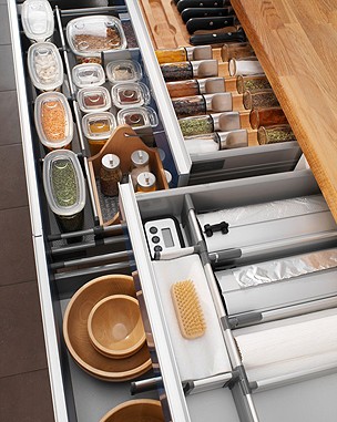 Organized Kitchen Ikea