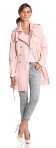 Pink trench Coat 15