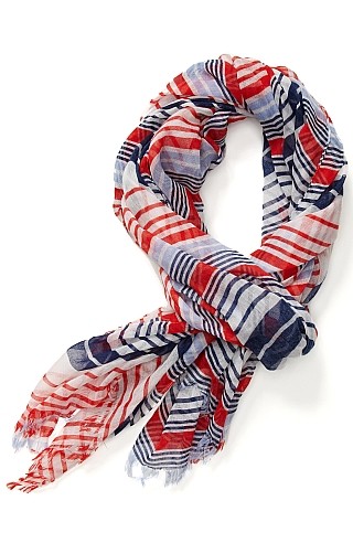 Nautica Multi Stripe Scarf