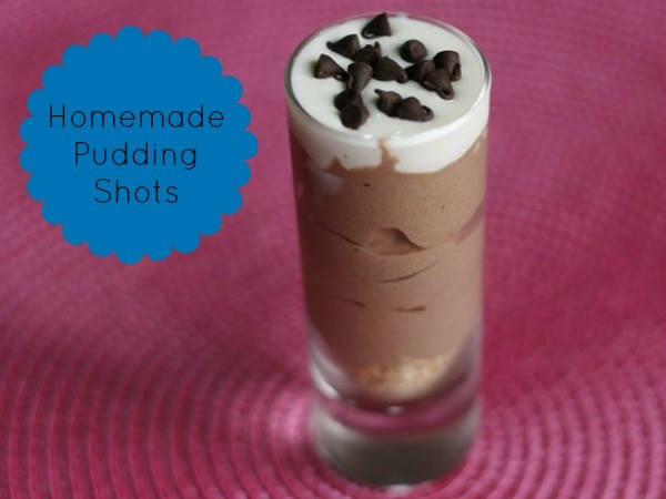 Homemade Pudding Shots