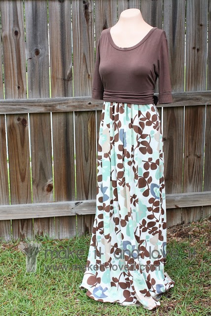 Make Your Own Maxi Skirt