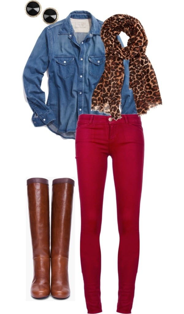 Cute outfits clearance with red jeans