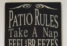 patio rules