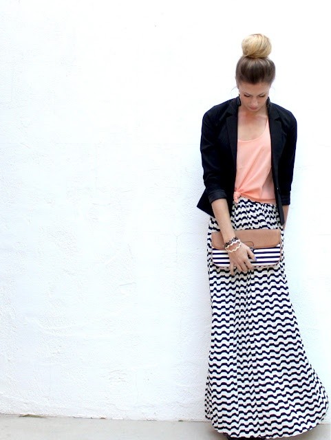 what to wear with a maxi skirt 05