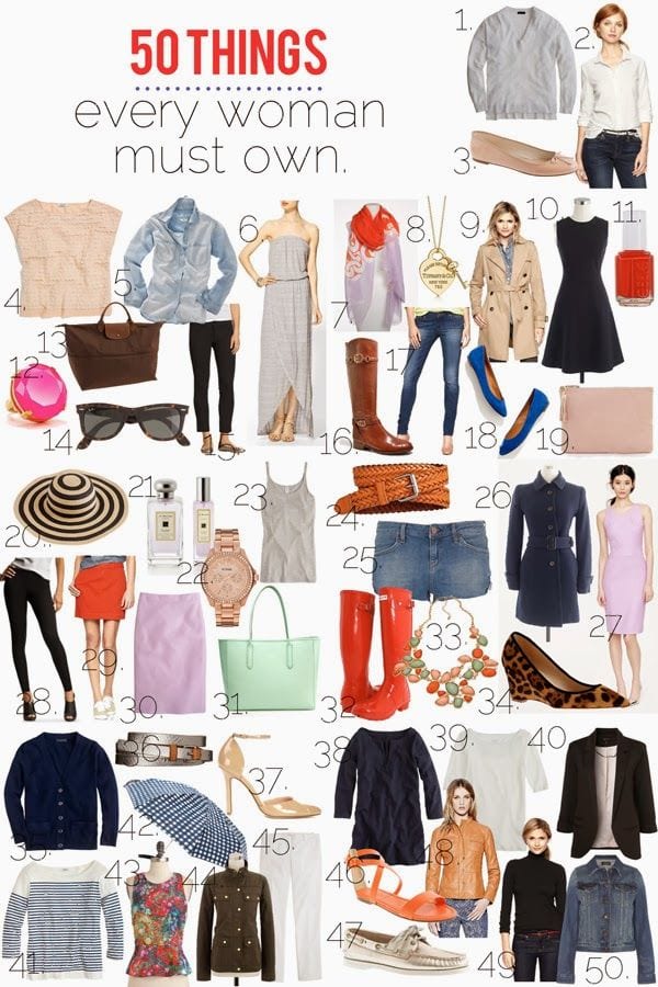 25 Wardrobe Essentials Every Woman Should Own – Richly Rooted