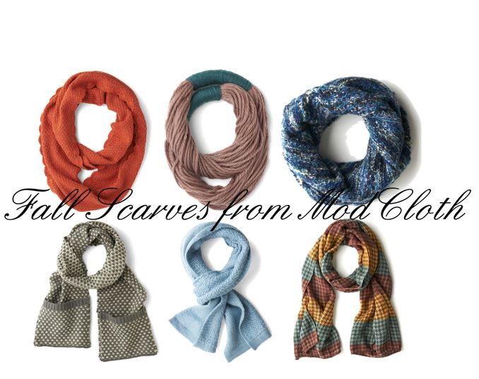 Fall Scarves from ModCloth