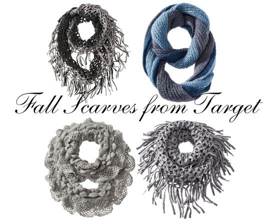 Fall Scarves from Target