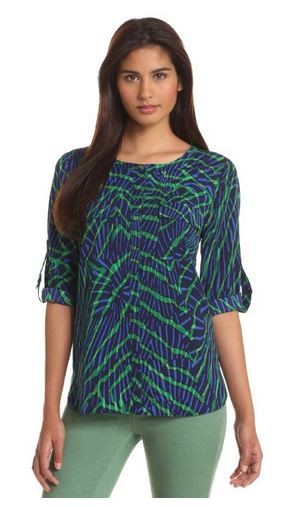 Patterned Blouses Anne Klein 01