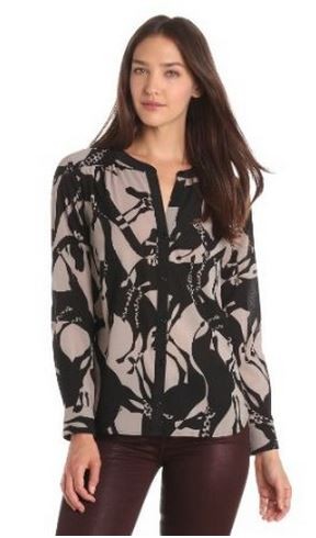 Patterned Blouse Trina Turk