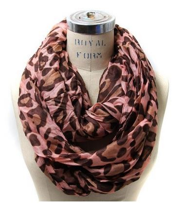 leopard print infinity scarf 02