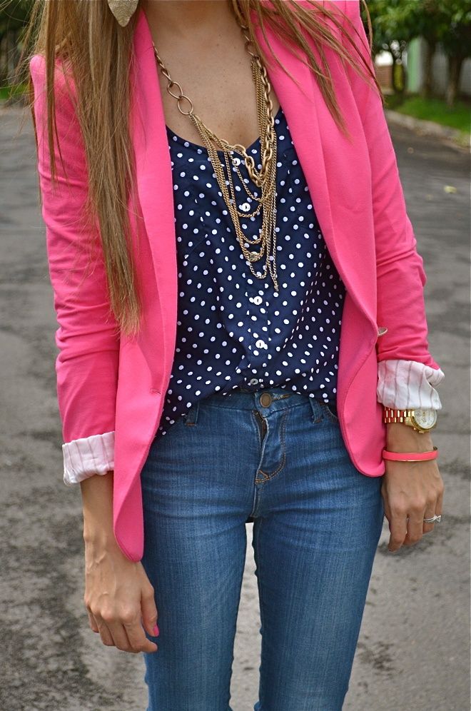 Pink Jeans Outfits For Women (22 ideas & outfits)