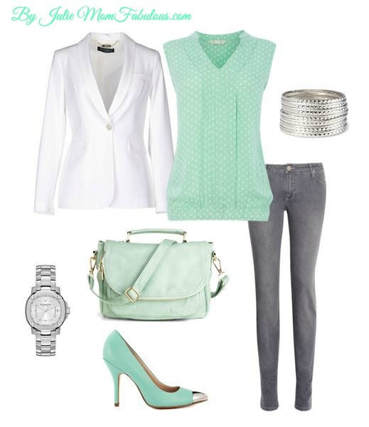 Mint green outlet outfit