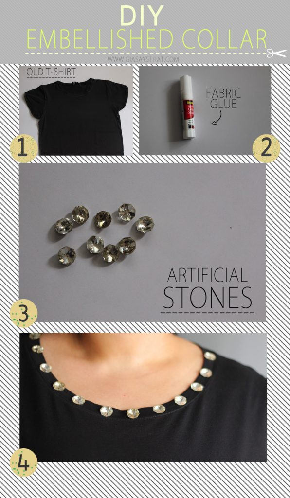 DIY Fashion Embellished Collar