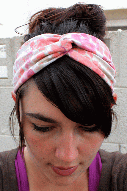 DIY Fashion twisted headband