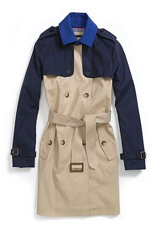 Colorblock Trench