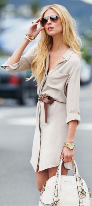 Michael Kors Shirt Dress