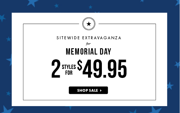 JUstFab Memorial Day Sale, Memorial Day Sales