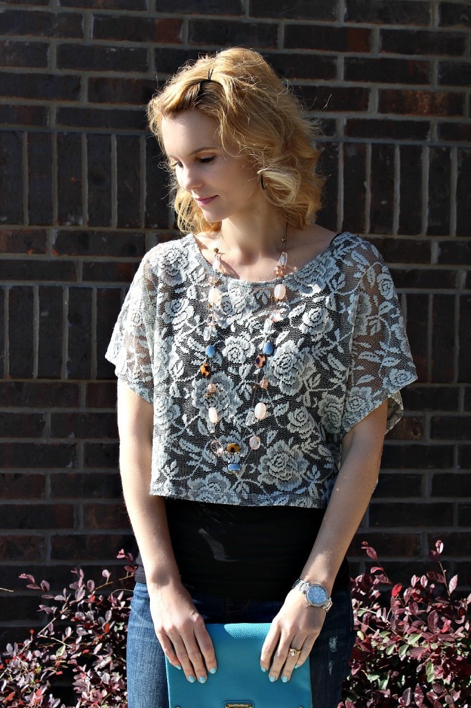 lace shell, lace shirt, oottd, what i wore, real mom style, #realmomstyle, #ootd