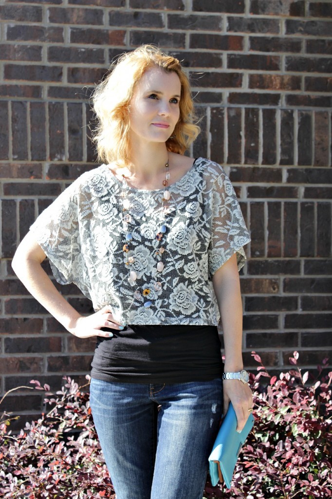 lace shell, lace shirt, oottd, what i wore, real mom style, #realmomstyle, #ootd