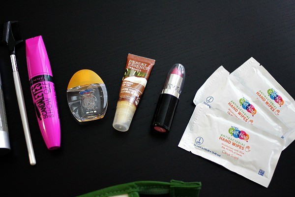 makeup bag, nyc lip color, lip gloss