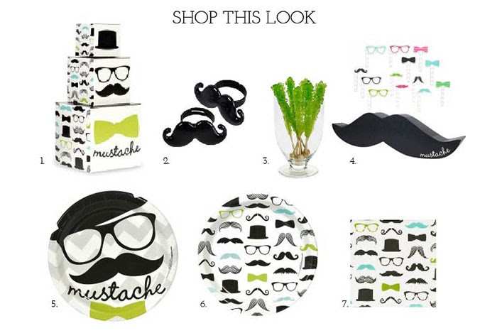 Mustache Man Party Theme