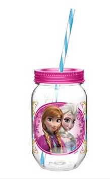 Zak Designs Disney Frozen Elsa & Anna 19-oz. Straw Tumbler