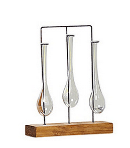 glass hanging vases