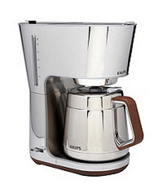 silver art collection coffee maker