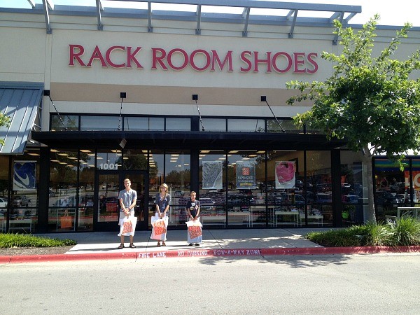 Rack room shoes hot sale in store coupon